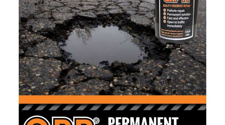 QPR Permanent cold asphalt Mix available in Australia