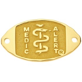 Medical ID | 9ct Gold Bracelet ID Only