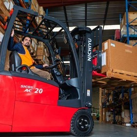 Electric 3 Wheel Counterbalance Forklift