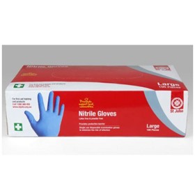Safety Nitrile Gloves -100 Pack