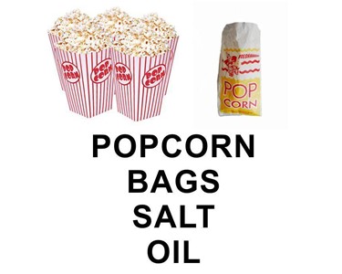 Davidson - Popcorn, Bags, Salt, Oil
