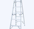 Indalex - Aluminium Double Sided Step Ladder | Pro Series