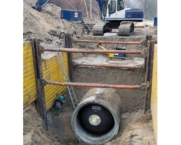 Pipe Plug - construction in situ