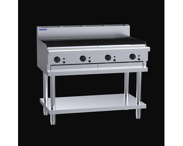 Luus - Grills & Chargrills | CS-12C 1200 Wide Chargrill & Shelf