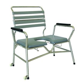 Bariatric Shower Commode Chairs - Trix System | Juvo Heavy Duty 