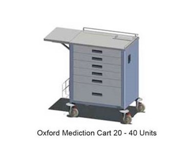 Oxford Unit Medication Carts - OX55 9-18, 12-24, 15-30, 20-40 Unit