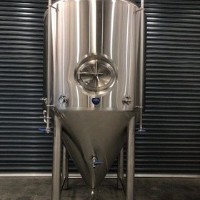 Insulated & Jacketed Stainless Steel Tank 3500L | Fermenter 30bbl