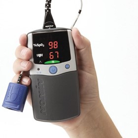 Pulse Oximeter with Sensor Handheld | PalmSAT 2500