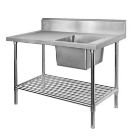 Commercial Sink | Stainless Steel Single