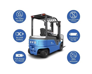 BYD - Counterbalance Forklift | ECB30 Lithium(LiFePo4) 