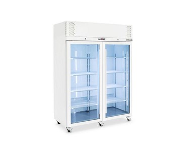William - Glass Door Upright Fridge / Freezer | Diamond D2
