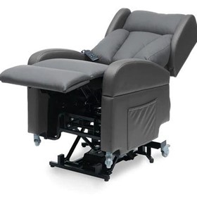 Ultracare Mobile Recliner Lift Chair Redgum Grey Colour LC0901