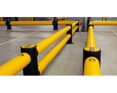 A-SAFE - Safety Barrier - Warehouse Segregation - Double Traffic Barrier 
