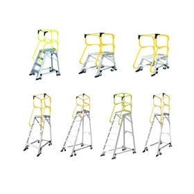Order Picker Ladder | 150kg Heavy Duty Industrial Load Rating