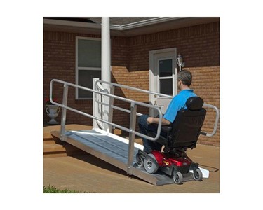 PVI - OnTrac Wheelchair Access Ramp with Handrails | 385kg Capacity