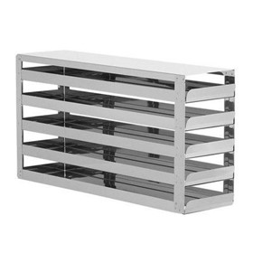 Stainless Steel Freezer Storage Rack With 5-Drawer