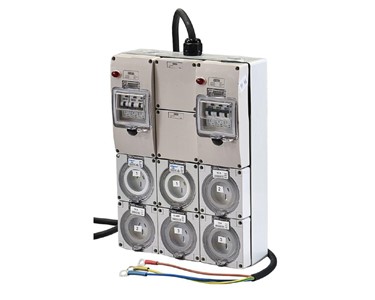 Portable Power Distribution Board | 6x 15Amp 240V w/ 6x RCBO Protected