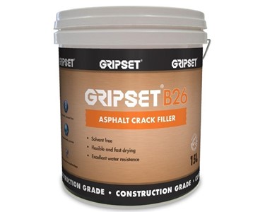Gripset - ASPHALT CRACK FILLER 15 LITRE PAIL | GRIPSET B26 