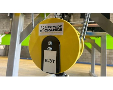 Austwide Cranes - AWC 6.3 Tonne (9m) European Type Electric Wire Rope Hoist - AWC6.3