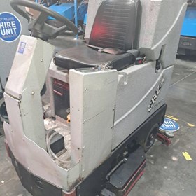 Used Conquest SDS85E Ride-On Floor Scrubber | Formerly Conquest CRZ