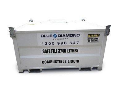 Blue Diamond - Fuel Tank Cube 2220L Self Bunded Baffled