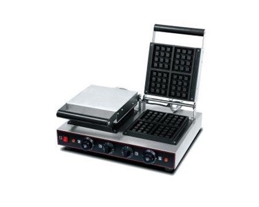 Hargrill - Electric Double Square Plate Waffle Maker
