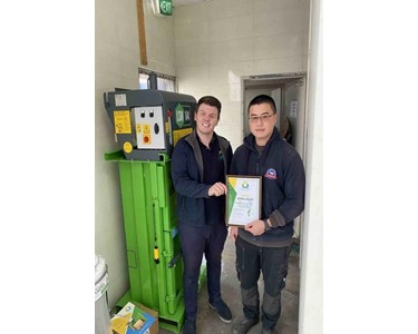 Cardboard and Plastic Baler | V4 Small Baler