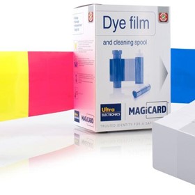 Magicard Dye Film & Cleaning Spool | 250 Prints | Printer Ribbons