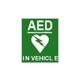 AED SIgnage |  AED Vehicle Sign