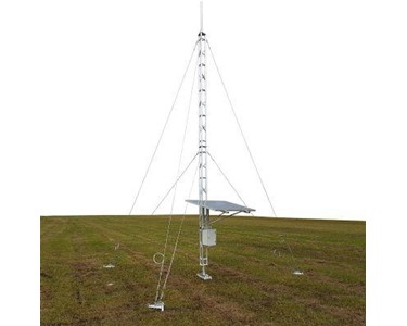 APAC - Aluminium Guyed Lattice Tower | AL220 Ground Mounted