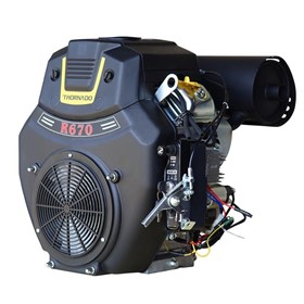 Thornado 23HP V-Twin Petrol Engine 670cc Electric Start