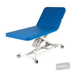 Cardiology Table w/ Electric Back Rest Back Cut Out