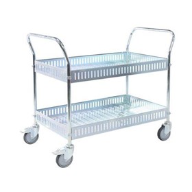 Service Cart With Side Rails