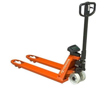 Toyota - Lifter Hand Pallet Jack With Weight Indicator | Forklift
