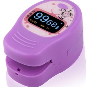 Paediatric Finger Pulse Oximeter Lilac | PC-60D-P/60D2