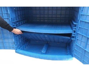 Justrite - Corrosive Substance Polyethylene HPDE 90 Litre Storage Cabinet