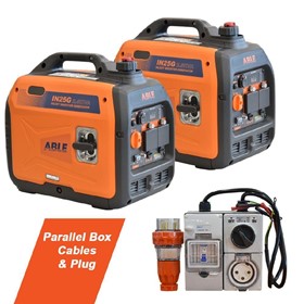 5 kVA Inverter Petrol Generator Package 19Amps (Parallel Pack)
