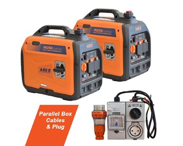 Able - 5 kVA Inverter Petrol Generator Package 19Amps (Parallel Pack)