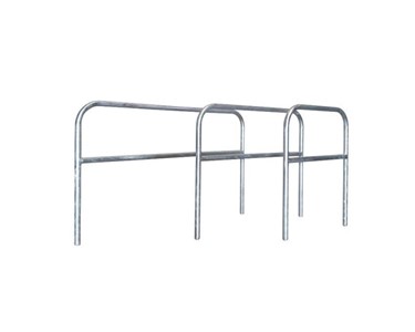 Double Rail U-Bollards - Galvanised