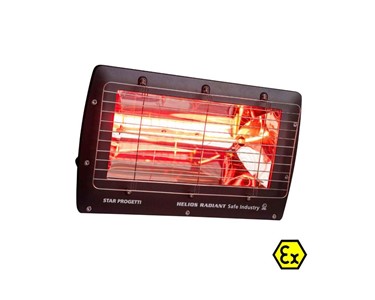 Star Progetti - Helios ATEX Short-wav Infrared Heater I 2kW I EHSafe 