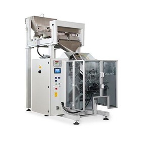 Inclined Packaging Machine With 2 Linear Weighers