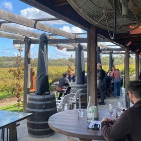 Terrace Heating: Keep outdoor dining venues warm and cosy all year round in David Franz Winery