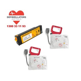 CR Plus Express Replacement Defibrillator Battery & Defibrillator Pads