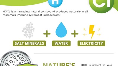 Hospital Grade Disinfectant | Hypochlorous Acid (HOCl): How it Works