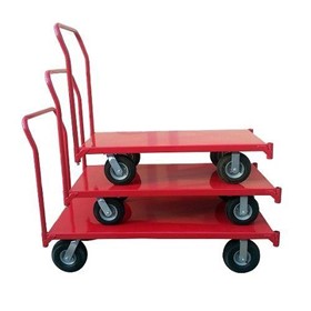 Steel Platform Trolley- 400kg Capacity- Small & Large Deck Sizes Avail