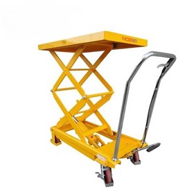 Manual Hydraulic Scissor Lift Trolleys - Single/Double Lift
