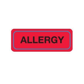 Allergy Labels | LPM205