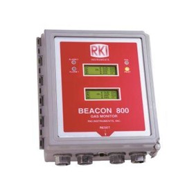 8 Channel Wall Mount Gas Detection Controller | Beacon 800 