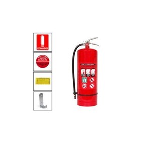 9 Litre Air Water Fire Extinguisher Kit