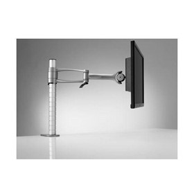 Wishbone Monitor Arm with Clamp – Silver